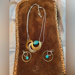 Majorie Baer necklace and earrings